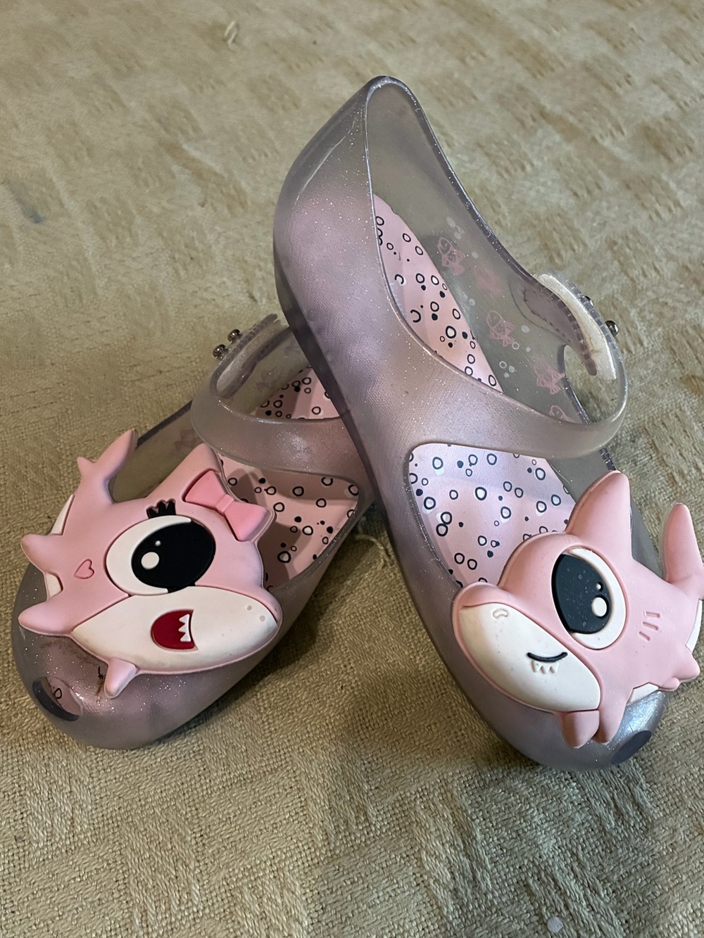 Mini Melissa Jelly Shoes Sharks Size 11